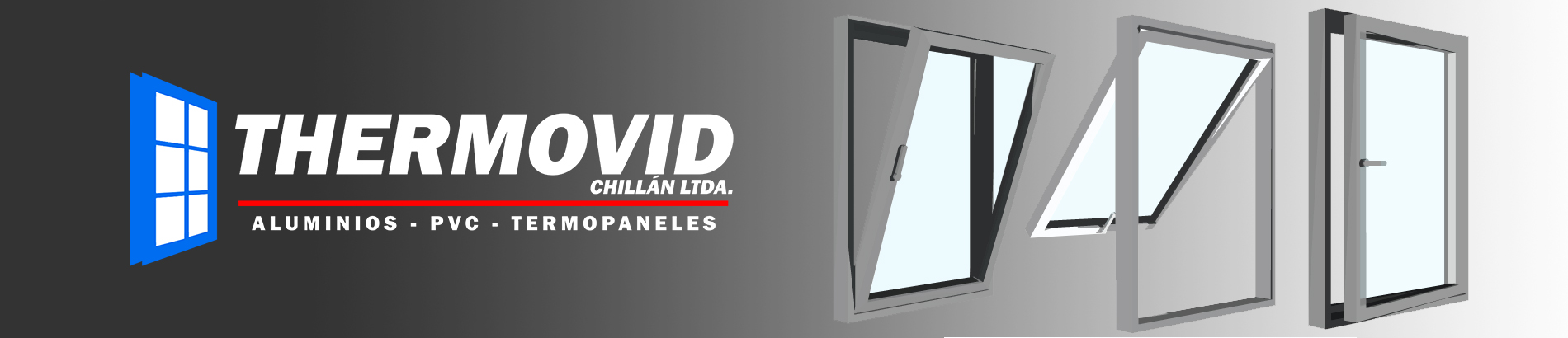 VENTANAS DE PVC CON TERMOPANEL
THERMOVID CHILLAN LTDA. Ofrece ventanas de PVC para todos sus proyectos. Además nuestras ventanas de PVC cuentan con distintas soluciones en termopaneles y perfiles de PVC, permitiéndonos entregar un producto de alta calidad.